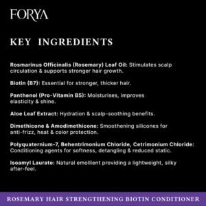 Rosemary Hair Strengthening Biotin 8-IN-1 Conditioner – 200ml