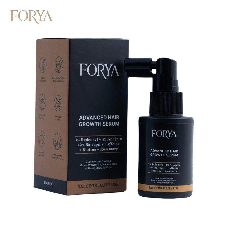 Advanced Hair Growth Serum – 30ml (Triple Action Formula) Boosts Growth, Reduces Hairfall & Strengthens Follicles