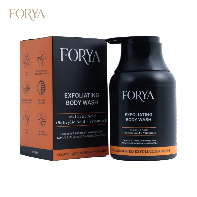 Exfoliating Body Wash – 250ml Encapsulated Exfoliating Beads