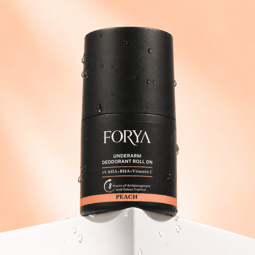 OUT OF STOCK- Forya Underarm Deodorant Roll On – 40ml (Peach)