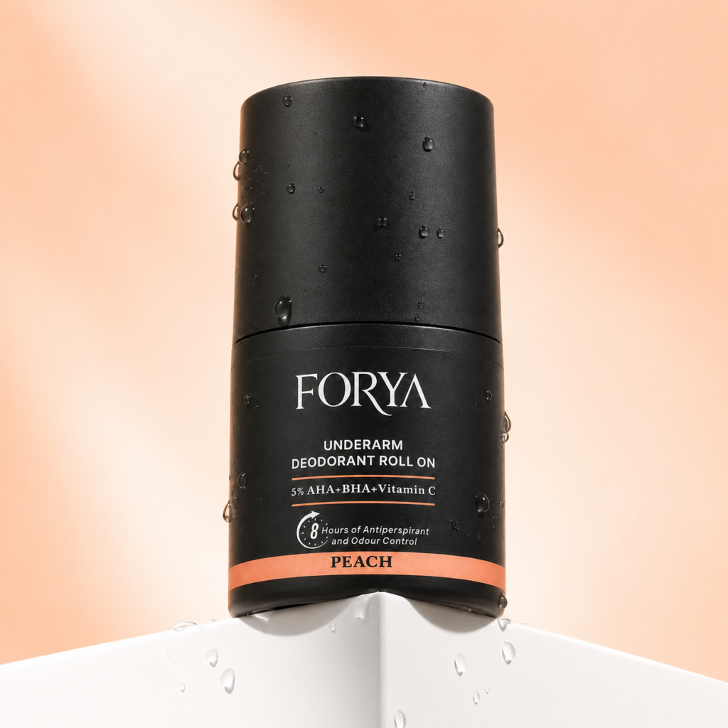 Forya Underarm Deodorant Roll On – 40ml (Peach)