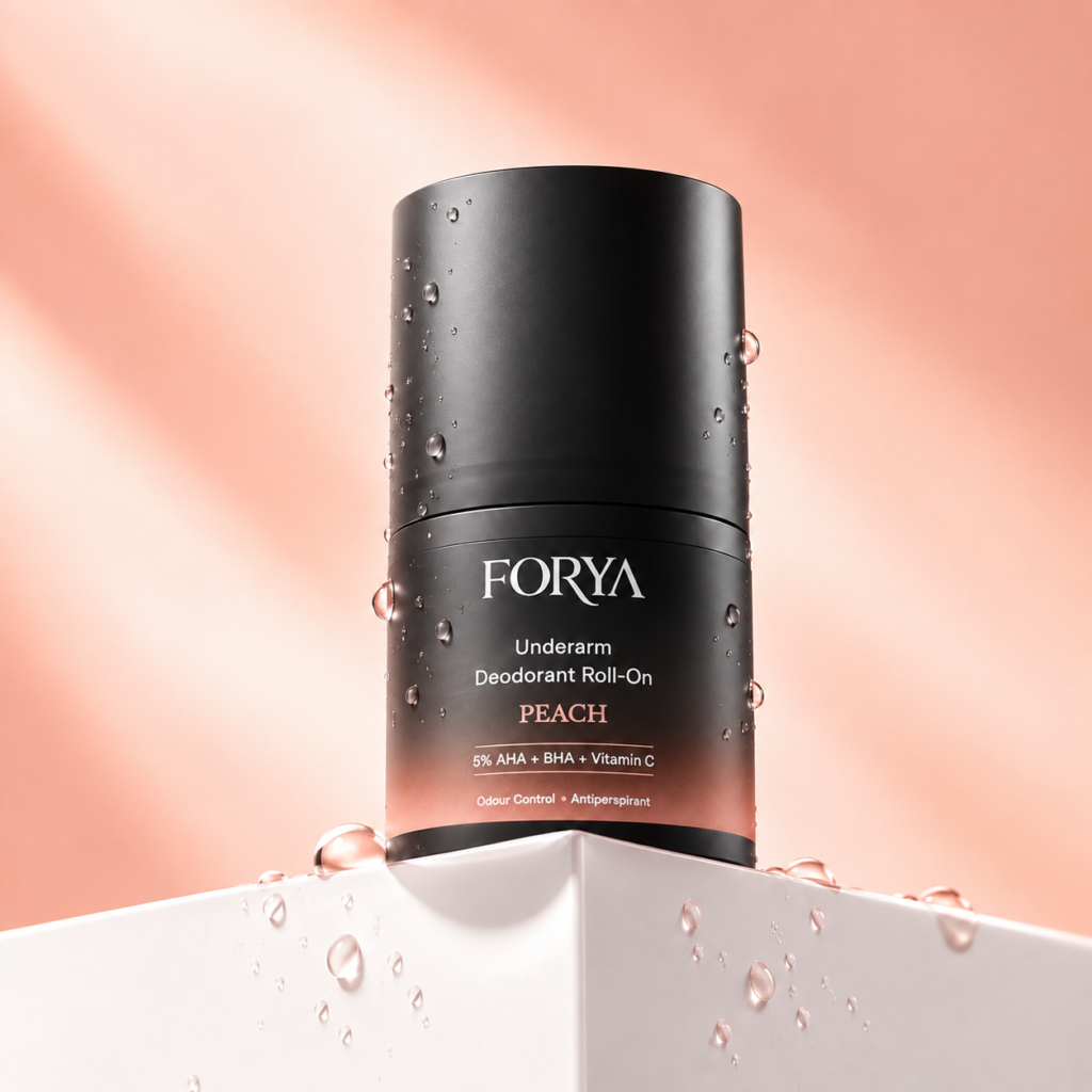 Forya Underarm Deodorant Roll On – 40ml (Peach)