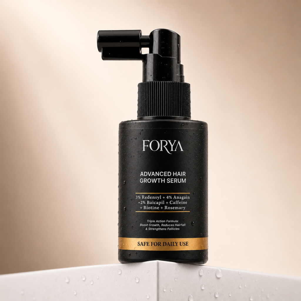 Forya Advanced Hair Growth Serum with Redensyl, Anagain & Baicapil – 30ml