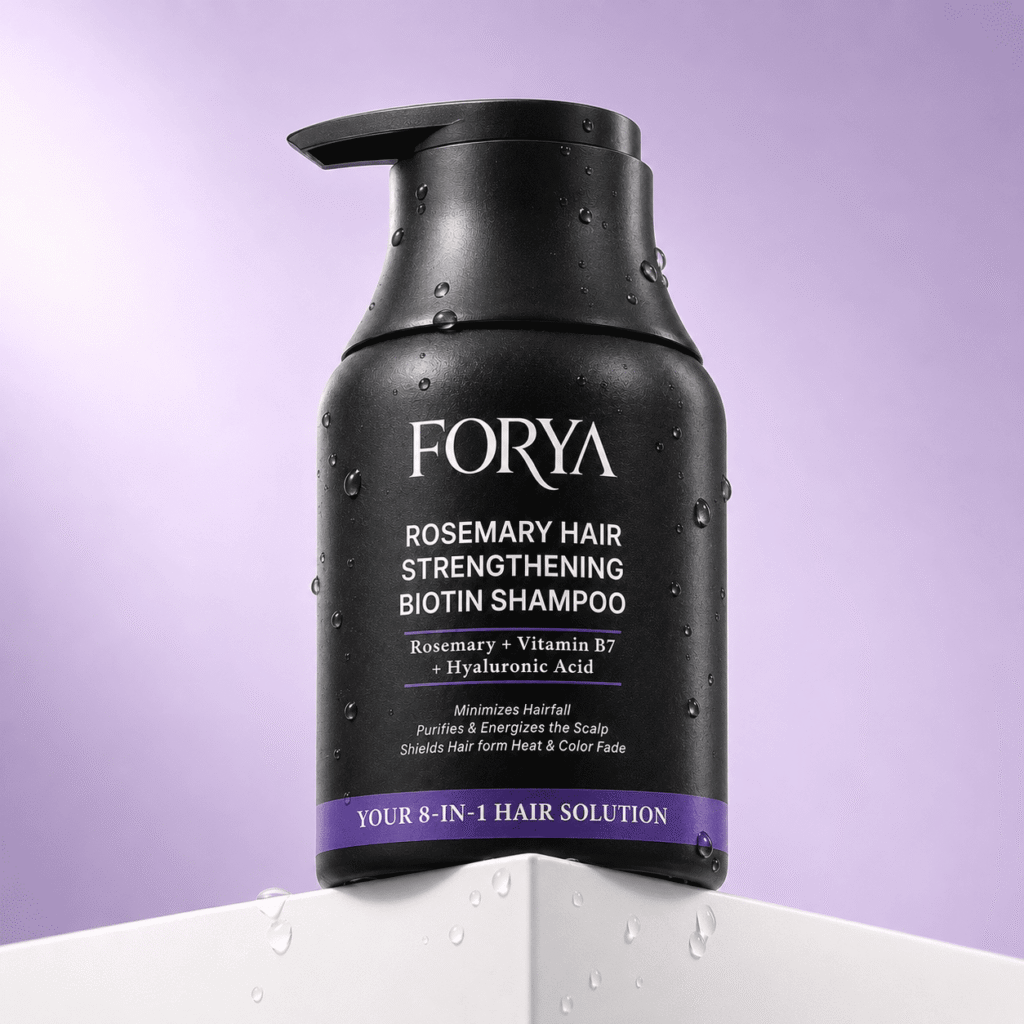 Forya Rosemary & Biotin Hair Strengthening Shampoo (8-in-1) – 200ml