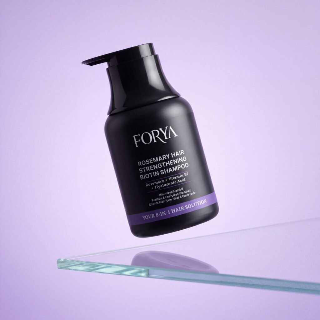 Forya Rosemary & Biotin Hair Strengthening Shampoo (8-in-1) – 200ml