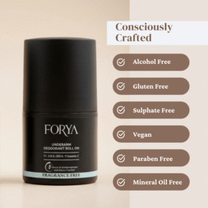 Underarm Deodorant Roll On – 40ml Fragrance Free