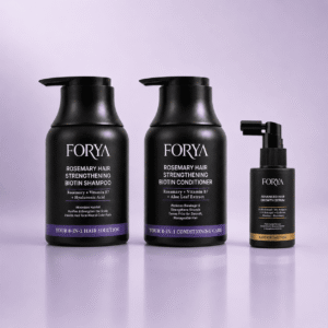 Forya Hair Fall Rescue Kit | Shampoo, Conditioner & Serum