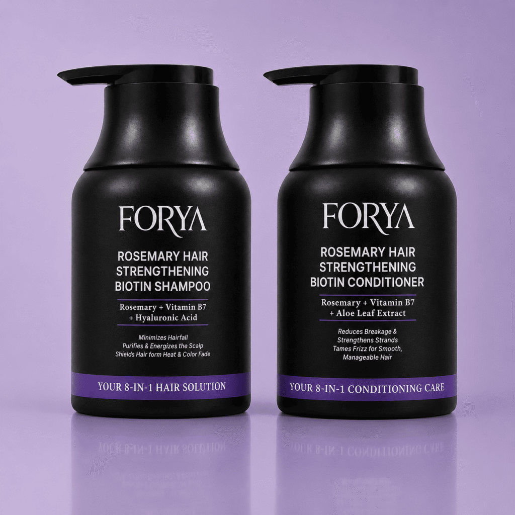 Forya “Hair Care Pair” | Rosemary Hair Strengthening Shampoo & Conditioner