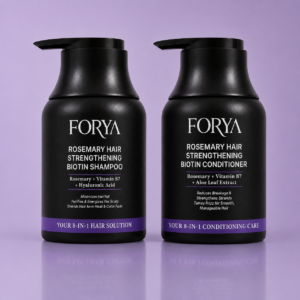 Forya "Hair Care Pair" | Rosemary Hair Strengthening Shampoo & Conditioner